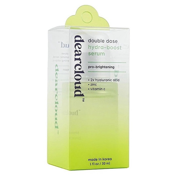DearCloud Double Dose Hydro Boost Pro-Brightening Serum 1oz - Picture 2 of 3
